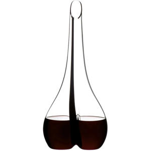 Decanteerkaraf Black Tie Smile - Handgemaakt - 750 ml