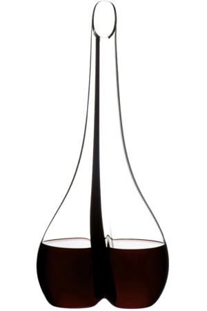 Decanteerkaraf Black Tie Smile - Handgemaakt - 750 ml