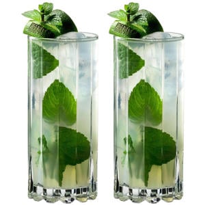 Longdrinkglazen / Mojito glazen / Cocktailglazen Highball - 310 ml - 2 stuks