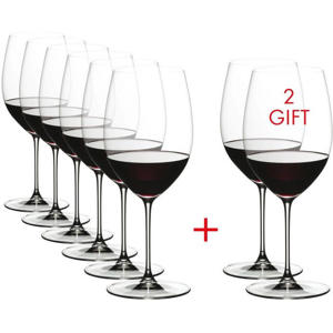 Rode Wijnglazen Veritas - Cabernet / Merlot - 709 ml - Pay 6 Get 8