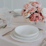 thumbnail: Villeroy & Boch Dinerbord Manufacture Rock - Wit - ø 25 cm