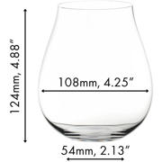 thumbnail: Riedel Rode Wijnglazen O Wine - New World Pinot Noir - 762 ml -  2 stuks