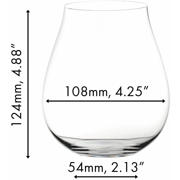 thumbnail: Riedel Rode Wijnglazen O Wine - New World Pinot Noir - 762 ml -  2 stuks
