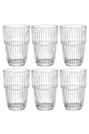 Longdrinkglazen Stapelbaar - Waterglazen - Barshine - 380 ml - 6 stuks