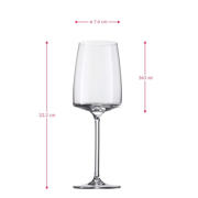 thumbnail: Schott Zwiesel Wijnglazen Vivid Senses Light & Fresh - 360 ml - 2 stuks