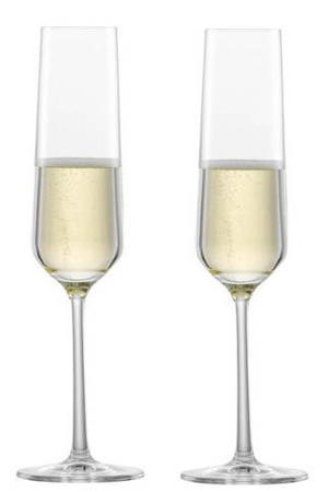 Champagneglazen - Flutes - Pure - 215 ml - 2 stuks