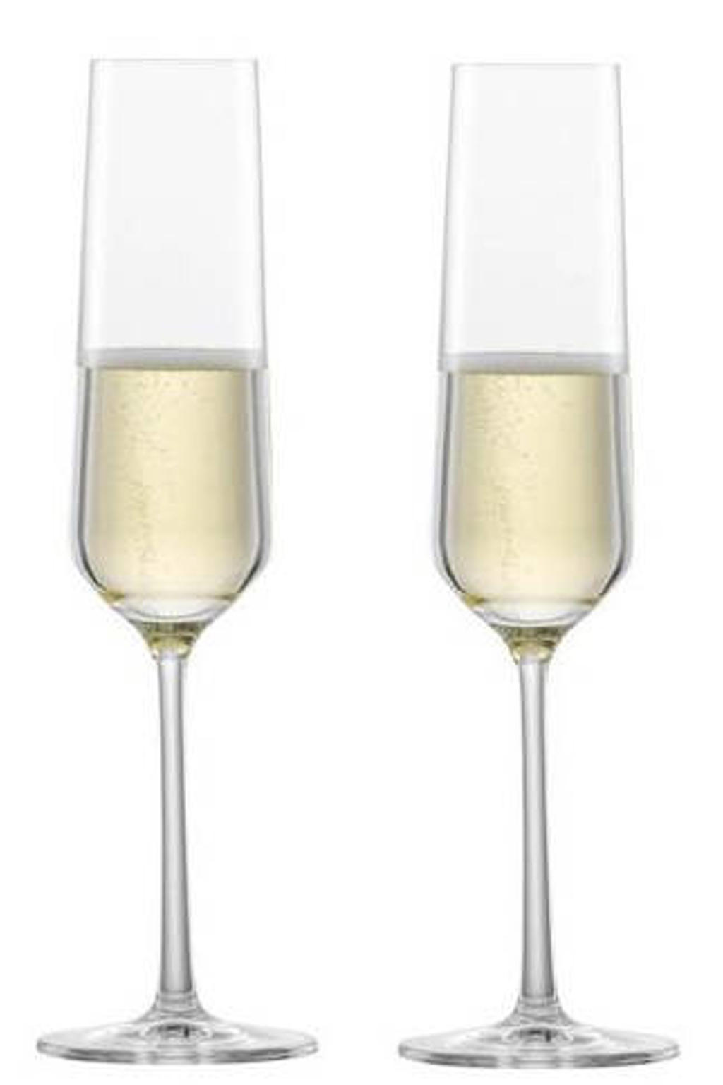 Schott Zwiesel Champagneglazen - Flutes - Pure - 215 ml - 2 stuks