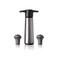 Vacu Vin Wijnpomp met 2 wijnstoppers - Wine Saver RVS - Zilver