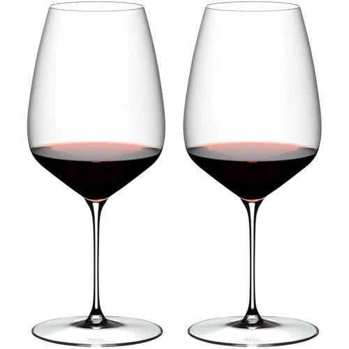 Riedel Rode Wijnglazen Veloce - Cabernet Sauvignon - 2 stuks afbeelding