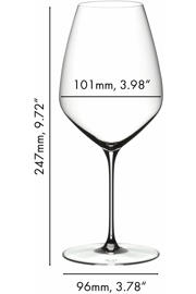 thumbnail: Riedel Rode Wijnglazen Veloce - Syrah / Siraz - 720 ml - 2 stuks