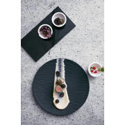 thumbnail: Villeroy & Boch Dinerbord Manufacture Rock - Zwart - ø 25 cm