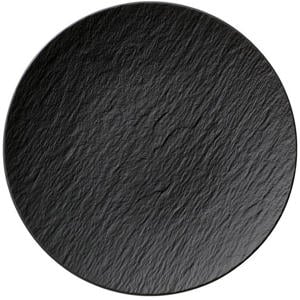 Dinerbord Manufacture Rock - Zwart - ø 25 cm