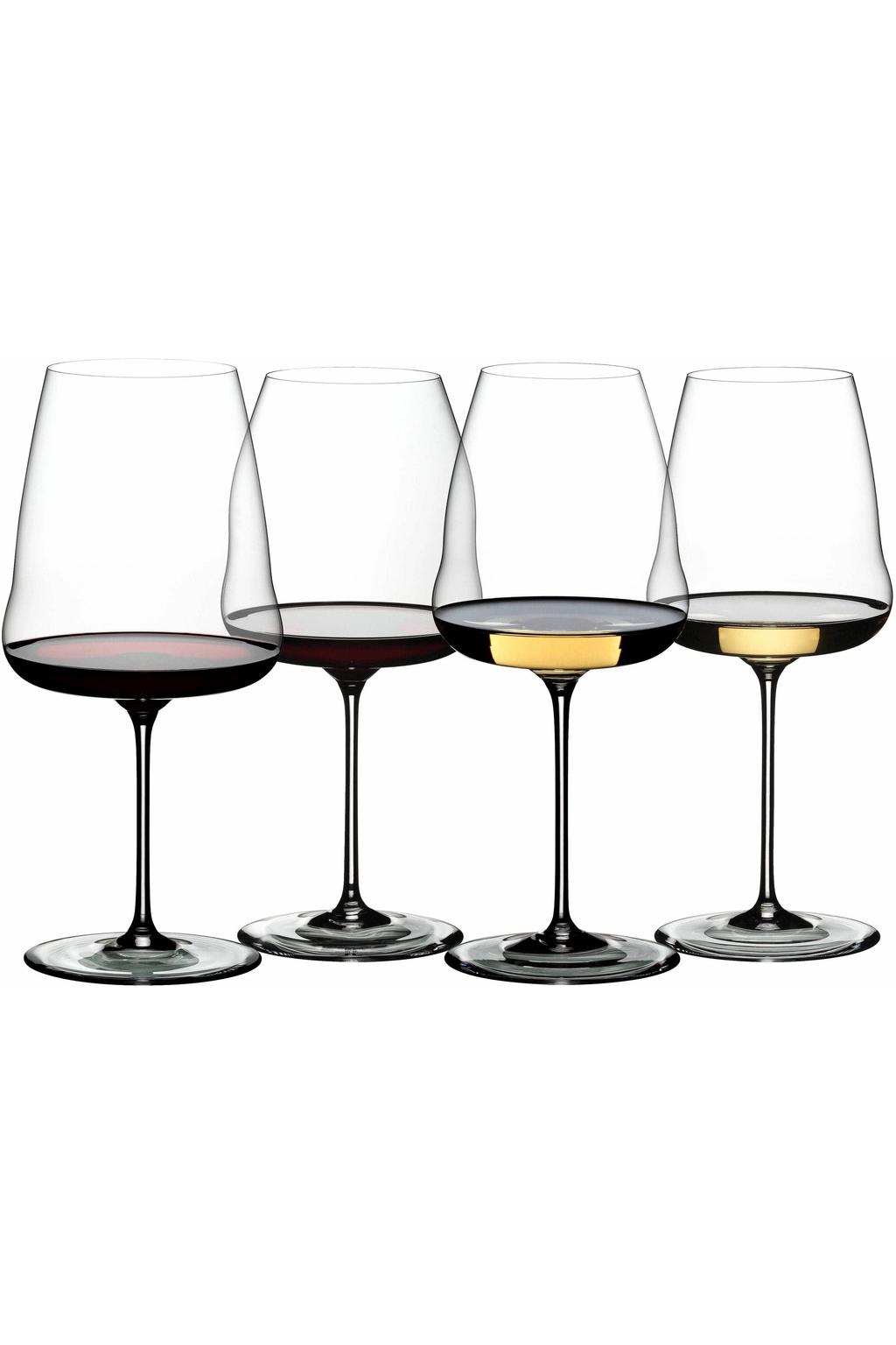 Riedel Wijnglazen Set Winewings - Carbernet, Pinot Noir, Sauvignon Blanc & Chardonnay - 4 stuks