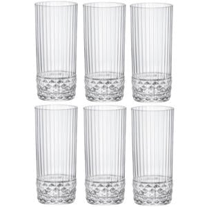 Longdrinkglazen America 20's - 490 ml - 6 stuks