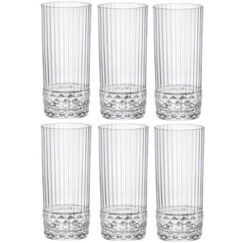 Bormioli Rocco Longdrinkglazen America 20's - 490 ml - 6 stuks afbeelding