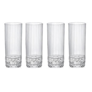Longdrinkglazen America 20's - 400 ml - 4 stuks