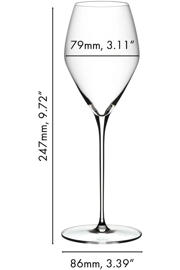 thumbnail: Riedel Witte Wijnglazen Veloce - Sauvignon Blanc - 350 ml - 2 stuks
