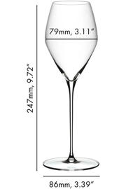 thumbnail: Riedel Witte Wijnglazen Veloce - Sauvignon Blanc - 350 ml - 2 stuks