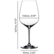 thumbnail: Riedel Rode Wijnglazen Extreme - Cabernet - 800 ml - Pay 3 Get 4