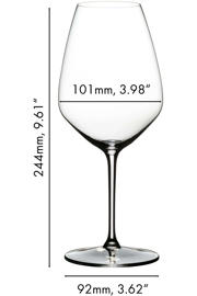 thumbnail: Riedel Rode Wijnglazen Extreme - Shiraz - 700 ml - 2 stuks