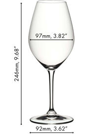 thumbnail: Riedel Rode Wijnglazen Wine Friendly - 667 ml - 4 stuks