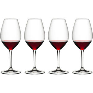 Rode Wijnglazen Wine Friendly - 4 stuks