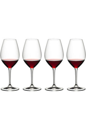 Rode Wijnglazen Wine Friendly - 667 ml - 4 stuks