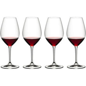 Rode Wijnglazen Wine Friendly - 667 ml - 4 stuks