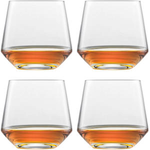 Whiskey Glazen Pure - 389 ml - 4 stuks