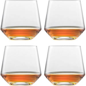 Whiskey Glazen Pure - 389 ml - 4 stuks