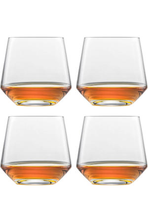 Whiskey Glazen Pure - 389 ml - 4 stuks