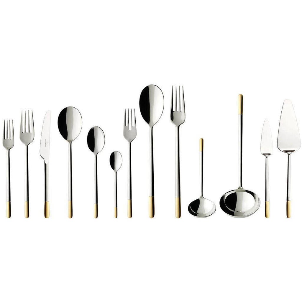 Villeroy & Boch Bestekset Ella - 113-delig / 12 personen - Verguld