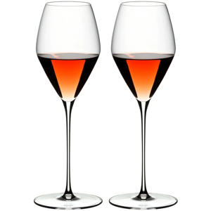 Rose Wijnglazen Veloce - 2 stuks