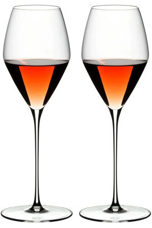 Rose Wijnglazen Veloce - 350 ml - 2 stuks