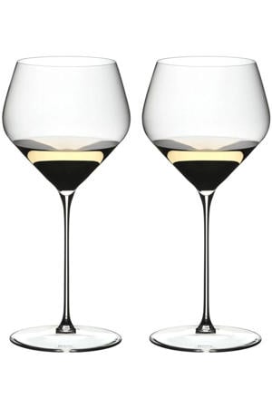 Witte Wijnglazen Veloce - Chardonnay - 690 ml - 2 stuks