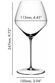 thumbnail: Riedel Rode Wijnglazen Veloce - Pinot Noir / Nebbiolo - 763 ml - 2 stuks