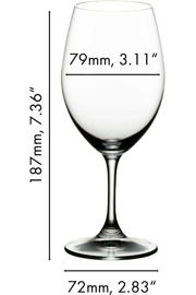 thumbnail: Riedel Rode Wijnglazen Ouverture - 350 ml - 2 stuks