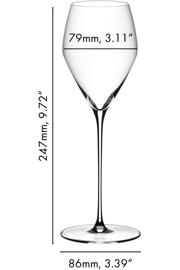 thumbnail: Riedel Champagneglazen - Flutes - Veloce - 327 ml - 2 stuks