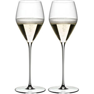 Champagneglazen - Flutes - Veloce - 327 ml - 2 stuks