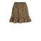 Orange Stars rok Riv panterprint beige