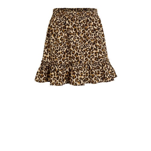 Orange Stars rok Riv panterprint beige afbeelding