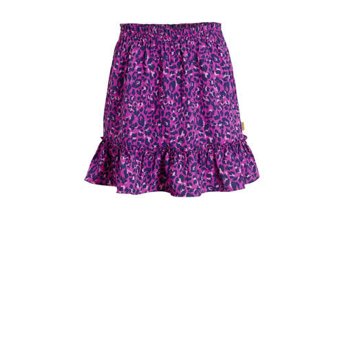 Orange Stars rok Riv panterprint fuchsia afbeelding