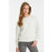 Anytime trui met lurex off-white/zilver