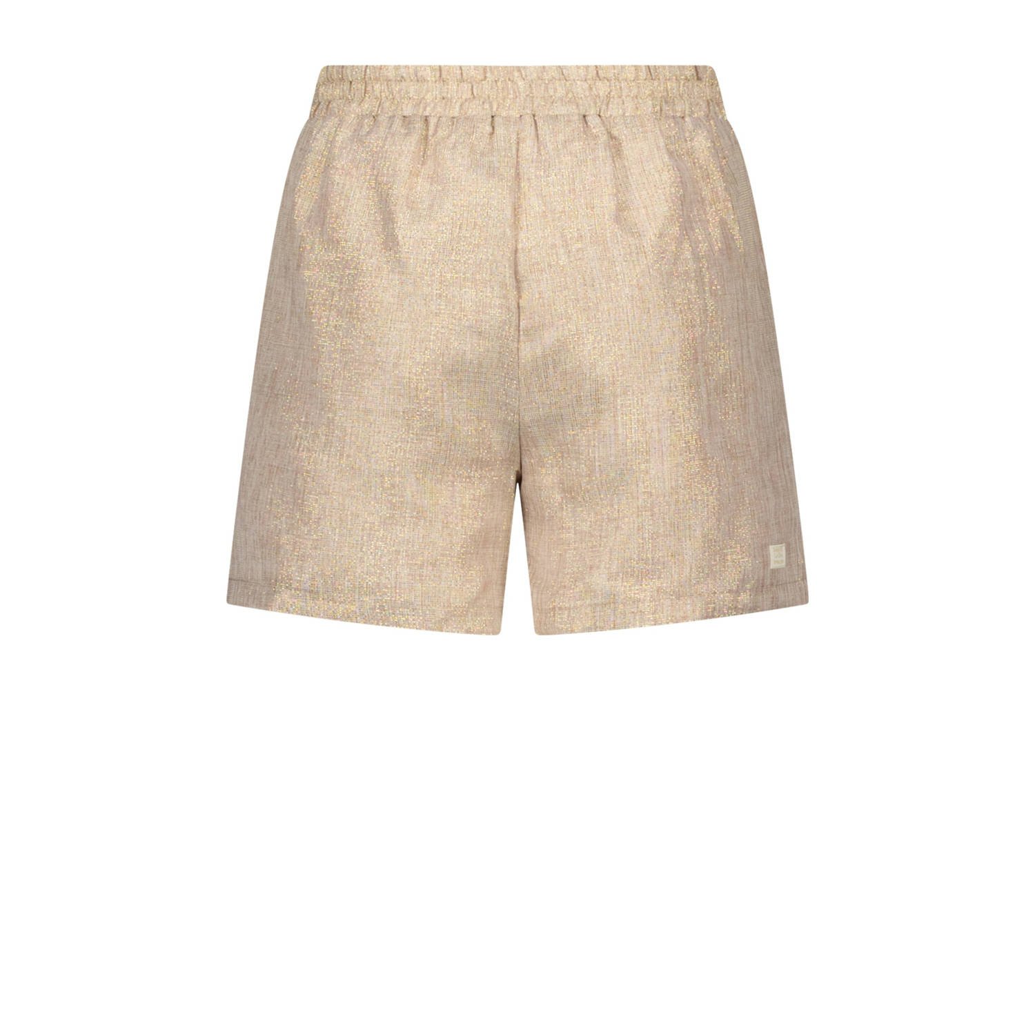 Le Chic regular fit casual short DANZIG beigegoud