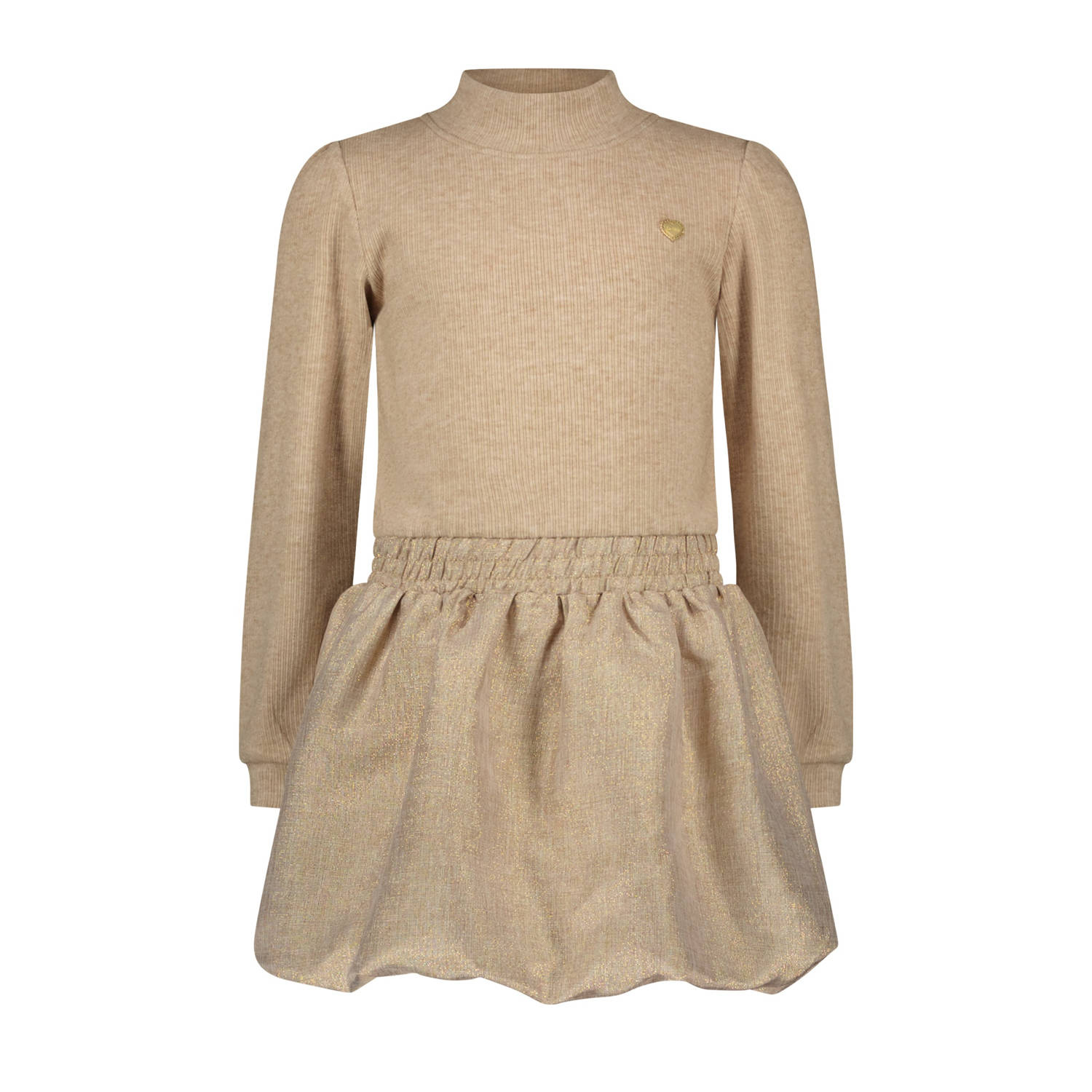 Le Chic jurk SALLOON goudbeige