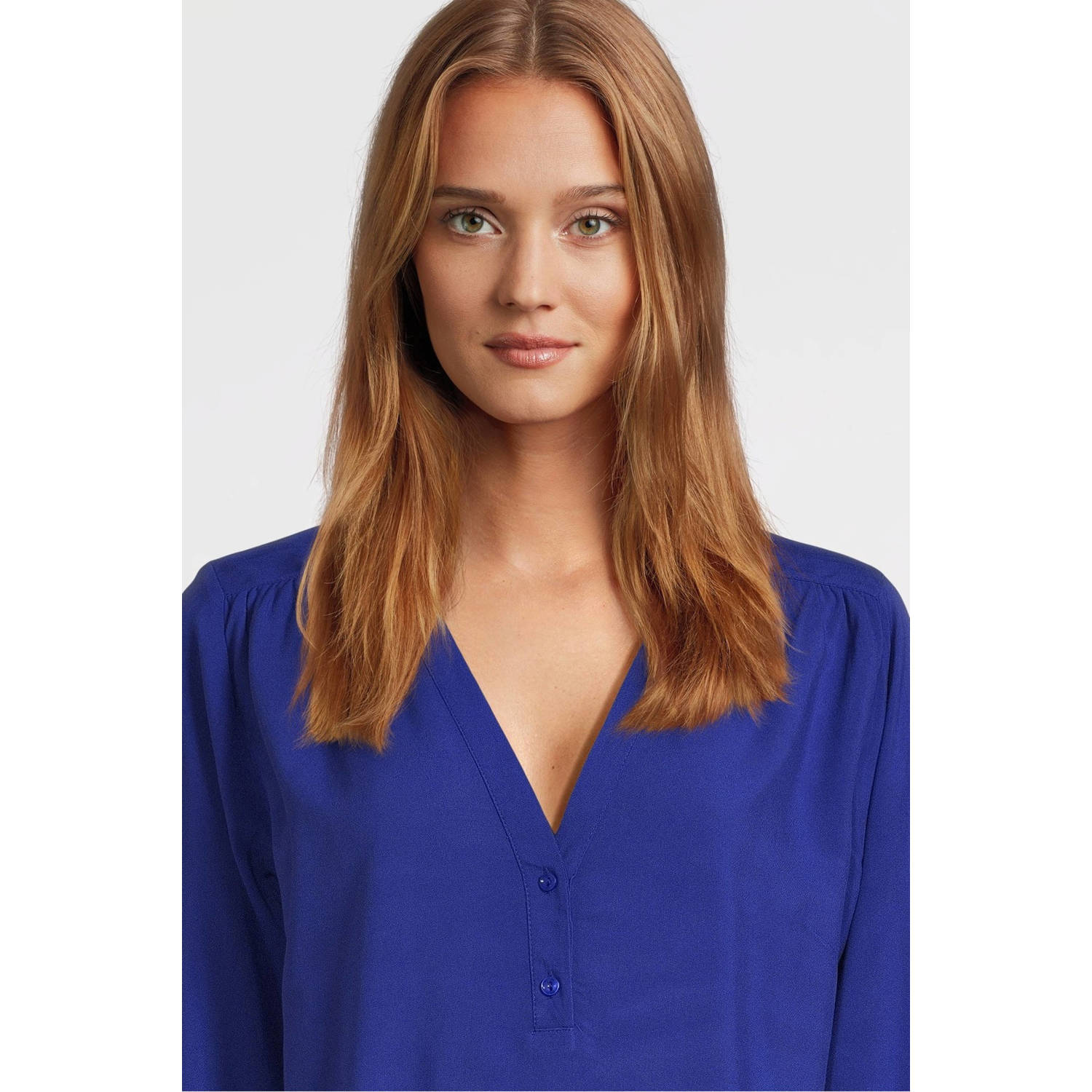 Imagine longsleeve blouse blauw