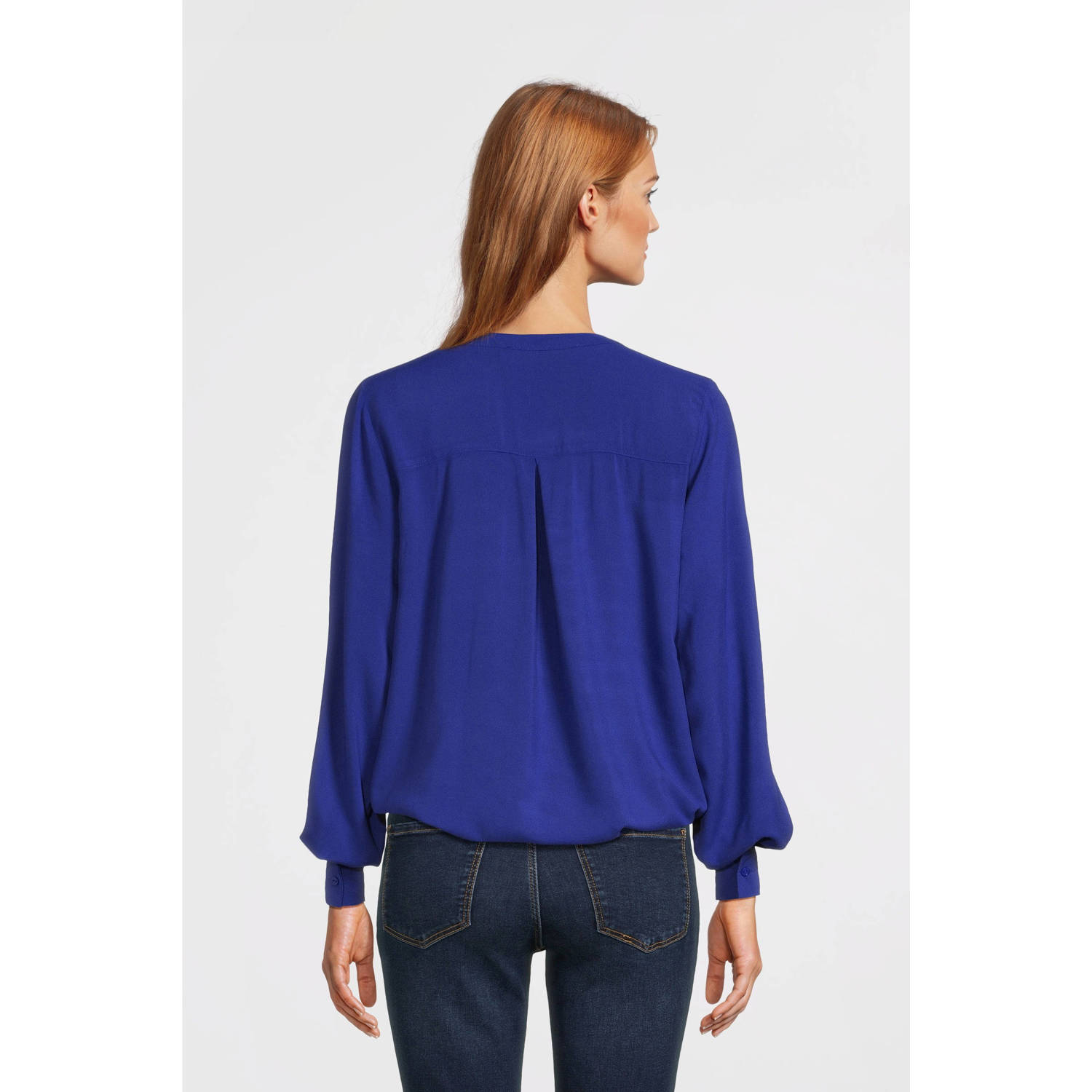 Imagine longsleeve blouse blauw