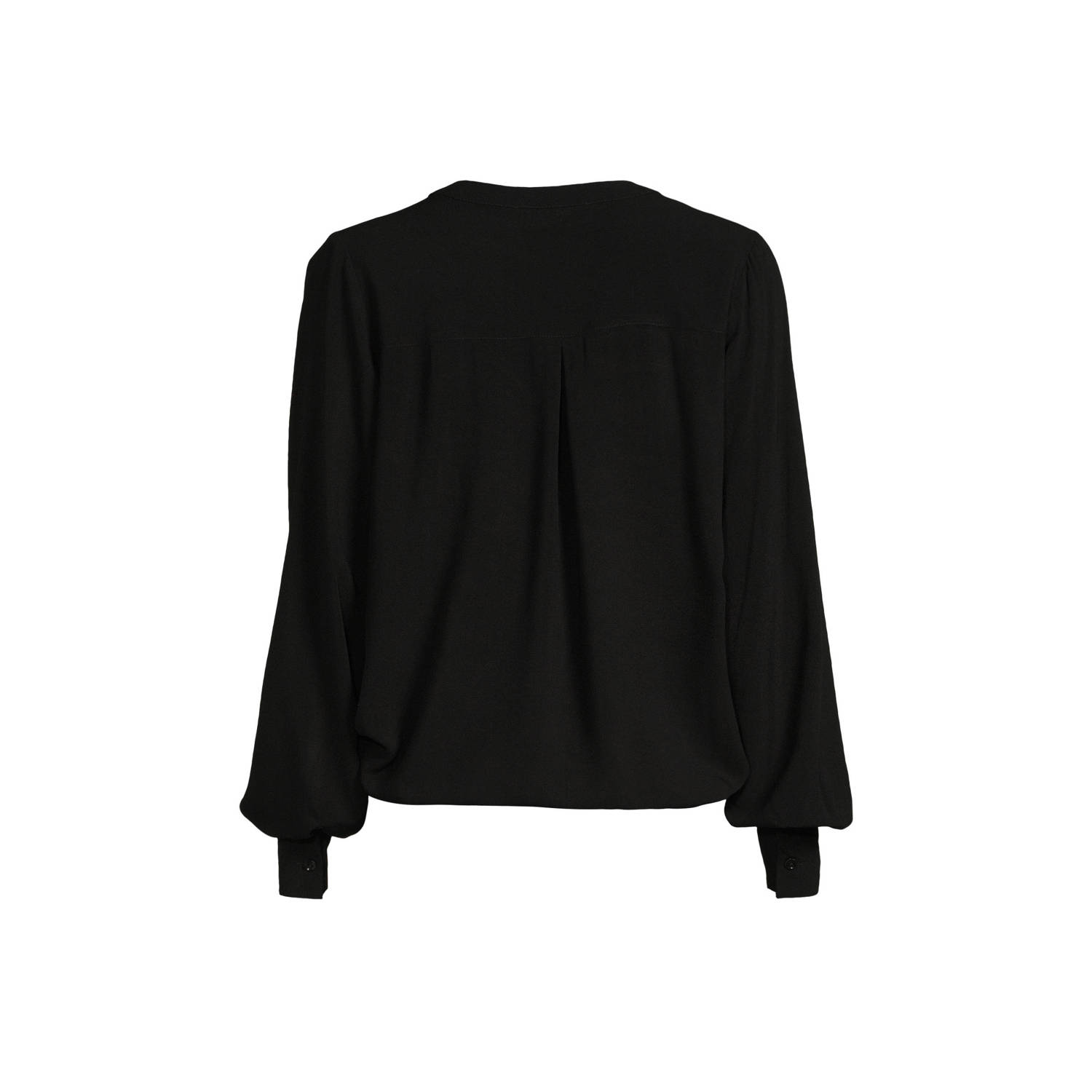 Imagine longsleeve blouse zwart