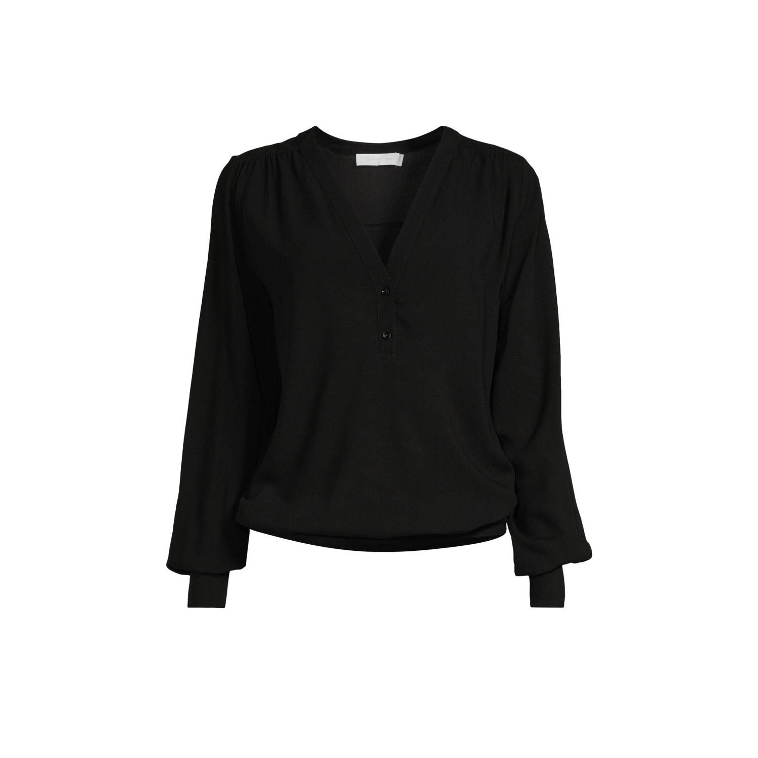 Imagine longsleeve blouse zwart