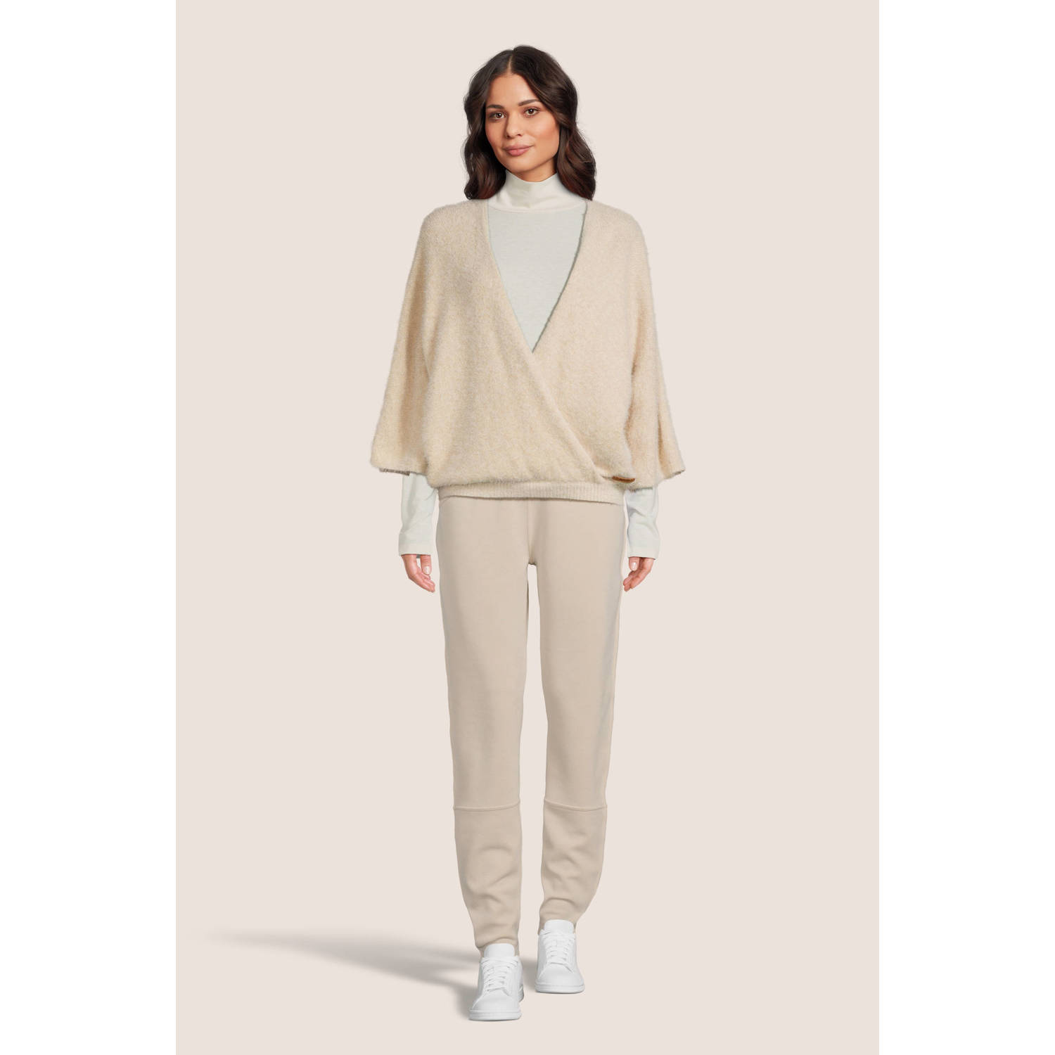 Moscow gebreide trui beige